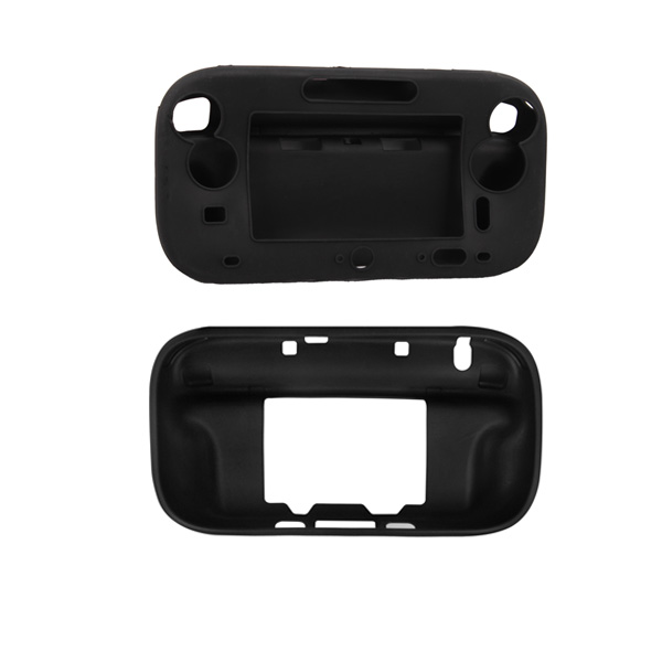 Silicone Soft Gel Protective Case Cover For Nintendo Wii U Gamepad 6